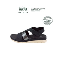 POLO CLUB Slip-On Sandals Model AG-2838 Black | Women's Shoes 1 Inch High