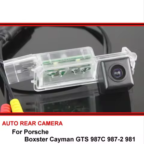 For Porsche Boxster Cayman GTS 987C 987-2 981 HD CCD Car Reverse Backup Rearview Parking Rear View C