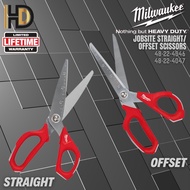 Milwaukee Jobsite Scissors / Straight Scissors + Offset Scissors / Milwaukee Hand Tools / 48-22-4046 + 48-22-4047