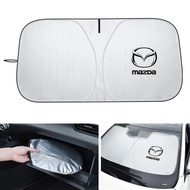 Car Windshield Sun Shade Covers Visors Front Window Protector Parasol For Mazda 3 CX5 6 BK GH 2 CX3 