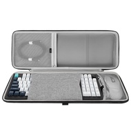 Geekria 96% Keyboard and Mouse Combo Hard Shell Case Compatible with Keychron V5 Max/Q5 Pro Aula F99