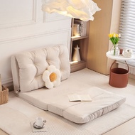 HY/🥀Single Sofa Bed Folding Lazy Sofa Sleeping Bed Lazy Bone Chair Bedroom Double Tatami Small Sofa ASXR