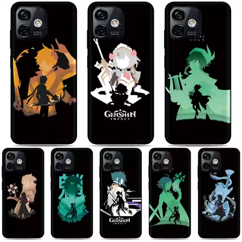Anime Genshin Impact Soft Case For Doogee B10 Note 56X 56 59 58 N55 Plus N60 Pro Nothing CMF Phone 1
