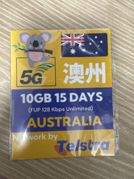 Telstra 澳洲  15天 10Gb sim卡 (澳洲覆蓋最廣SIM卡)