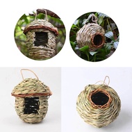 Bird Straw Nest Bird House Bird House Pet Supplies Pastoral Decoration Grass Nest Bird Cage Accessor