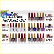 ✅ ♈ ✒ ☢ ♞Yoko Nail Polish Set 6pcs 9.9ml