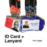 F1 ID Card Lanyard PVC Formula 1 - Driver ID Card [Downforce Studio]