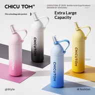 Large-Capacity Sports Bottle Simple Hand-Carrying 2026 New Style Thermos Cup High-Value Cy