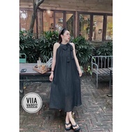 Super pretty halter neck maternity dress V02