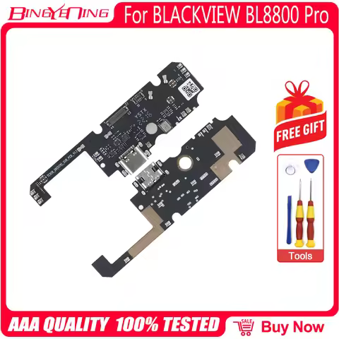 BINGYENING Blackview BL8800 Pro USB Board Charge Port Board With Microphone For Blackview BL8800 Pro