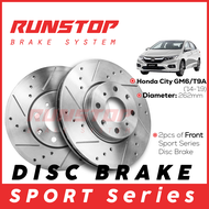 Runstop Disc Rotor Honda Racing City Honda Civic FD Civic FB Civic FC Civic FE Civic FK CRV Jazz GM6