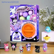 [modamaven] 1 Set Twisting Egg Action Figure Christmas Gifts Sanrio HelloKitty Kuromi Twisting Egg M