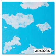 plafon PVC motif awan