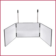 3 Way Mirror for Hair Cutting Adjustable Telescoping Foldable Full View 3 Way Shaving Grooming Mirro