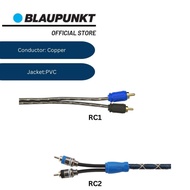 Blaupunkt 2-Channel RCA Cable RC1 • RC2 Better audio transmission for entertaining sound streaming.