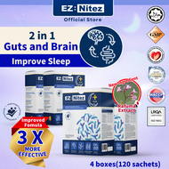 EZNitez+ Probiotic Promotes Sleep Quality Mind Relaxation & Improve Guts Health - 4 boxes [improved 