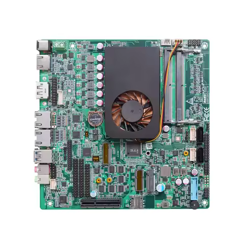 Mini itx Industrial Motherboard With Intel 12th cpu i5-12450H/i5-1235U/I3-1215U HDMI VGA LVDS RS232/