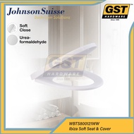 Johnson Suisse  WBTS800121WW Ibiza Soft Close Seat Cover Toilet Seat Cover Toilet Bowl Cover Toilet 