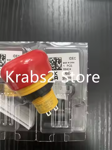 1pcs New original AB6E-BV idec AB6E-3BV02PRM Emergency Stop Pushbutton Switch AB6E-3BV01PRM
