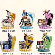 Anime Standee Model JoJos Bizarre Adventure Giorno Giovanna Pannacotta Fugo mica standee decoration 