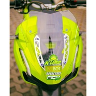 Windshield Adv160 Street+Cover Garnish. Adv150 Sporty Street Visor + Garnish Cover