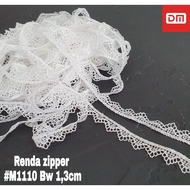 Lace Zipper M1110 Size 1.3 cm