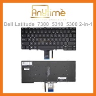 Dell Latitude 7300 5310 5300 2-in-1 keyboard 02RDRV 02TR2K keypad laptop dell replacement