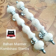 Termurah Gagang pintu rumah Marmer ASLI- Handle pintu rumah batu marmer - Pegangan pintu Batu marmer