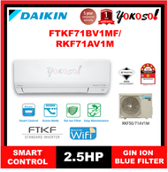 [Sellers Own Fleet] Daikin FTKF71C / RKF71C 2.5HP R32 Gin-ION Filter WIFI Standard Inverter Smart Co