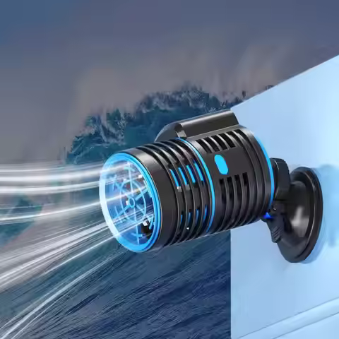 New Powerful Waste Removal Silent Fish Tank Pump with Suction Cup Mini Manure Blower Wave Pumps Aqua