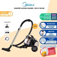 Midea MVC-V18K-BG 1800W Bagless Vacuum Cleaner with HEPA Filter