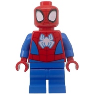 Lego Marvel Super Heroes SH0866: Spidey (Spider-Man) - Medium Legs, White Spider Logo. 10789 10791.