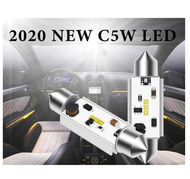 Đèn bóng Led 8 Màu Gắn Trần Xe Hơi Xe Tải 24V 12V T10 31MM 39MM 36MM 28MM 41MM 194 C5W C10W C3W 24SM