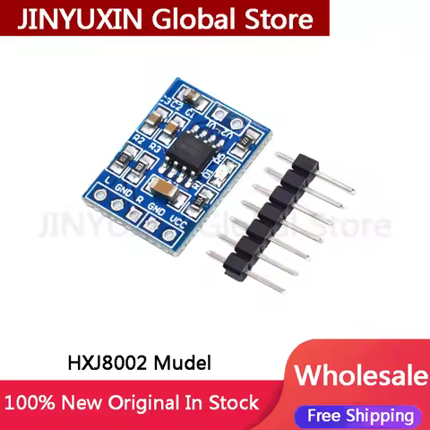10-50pcs HXJ8002 Digital Amplifier Module Audio Amplifier Module Mini Digital Amplifier Board 3W DC2