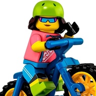 {SimBrick SGSeller} Lego 71025 Series 19 Collectible Minifigures CMF #16 Mountain Biker