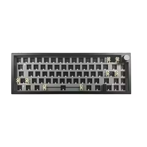 ZUOYA LMK66 3 Mode Mechanical Keyboard Kit Aluminum Wireless Gaming Keyboard 60% Bluetooth 2.4G RGB