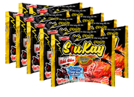 Combo 10 Gói Mì Cay Siukay Acecook Hải Sản 128G