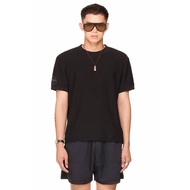 Color-matched neckline T-SHIRT - BEUTER RINGER T-SHIRT - BLACK