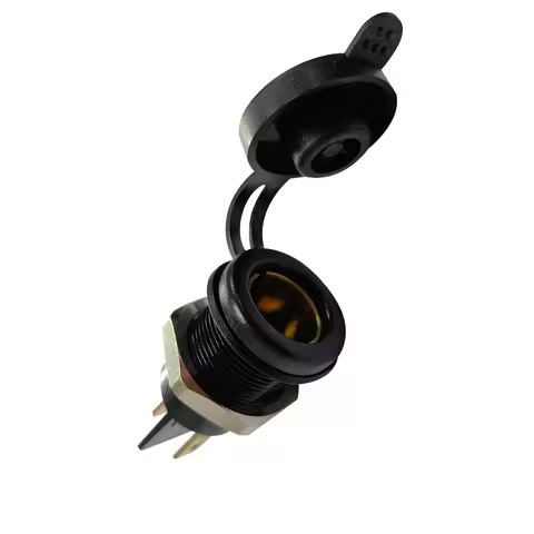 12V Din Hella Socket Cigarette Lighter USB Chrager Power Adapter Waterproof Hella Din Plug For BMW C