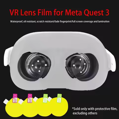 VR Lens Film For Meta 3 Lens Protector VR Film Cover Anti-Scratch VR Headset Helmet For Meta 3 Acces
