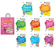 SÁCH - [ Lớp 3 ] - ( Bộ 8 quyển ): Trọn bộ Toán lớp 3 - Học chuyên sâu học đâu chắc đấy Toán 3