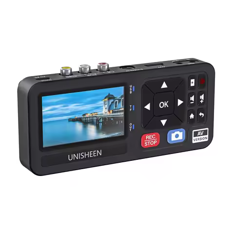 UR230A Audio Video Capture Recorder CVBS/S-Video To MP4 1080P Recording USB/TF Storage VHS Converter