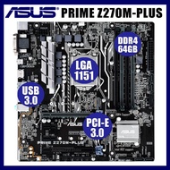 Asus PRIME Z270M-PLUS PRIME Z270-K PRIME H270-PLUS H270 PERFORMANCE GA-Z270-Gaming 3 Motherboard LGA