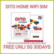 ◟ ✉ — DITO WIFI SIM 5G DITO WIFI 5G W/UNLI 5G 30DAYS UNLI DITO 1090 790