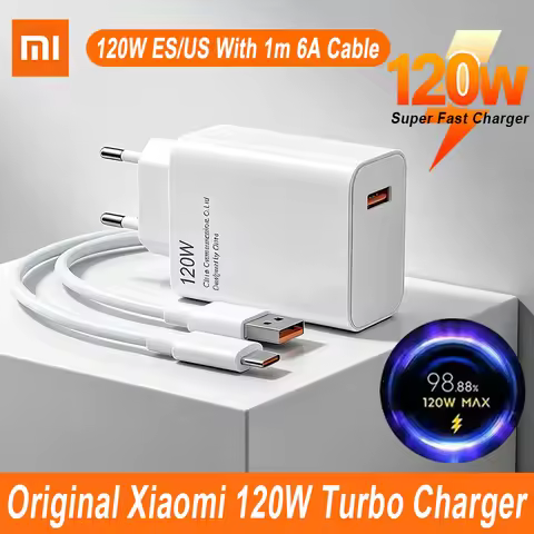 Original Xiaomi 120W 100W EU Charger Hypercharge Charge Adapter For Mi 17 Pro Max 15 14 Poco X8 F7 U
