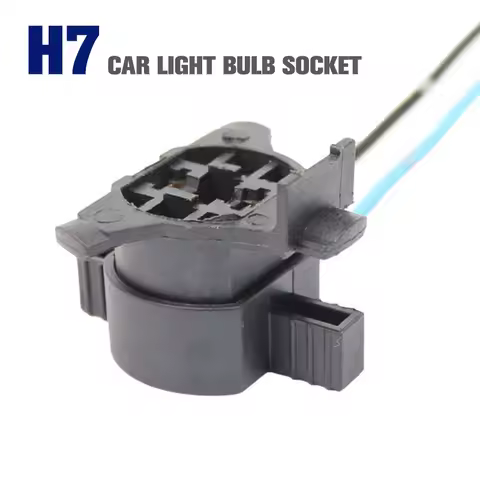 Car H7 Headlight Bracket Adapter For KIA K3 K4 K5 Sorento CEED LED Bulb Holder Base For Hyundai Velo