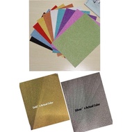 Gold / Silver / Assorted Glittered Holographic / Cardstock / glitter board