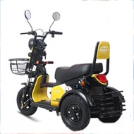 Sepeda Motor Listrik Roda Tiga 600W 48V dengan Baterai Lithium Busa