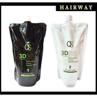 QS 3D 35/36 REBONDING CREAM (ORIGINAL) 500ML x2