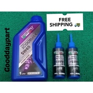 ESTREMO (1 LITER) ITALY 10W40 / 5W40 FULLYSYNTHETI SEMISYNTHETIC SCOOTER MOTOR OIL ENGINE OIL GEAR O
